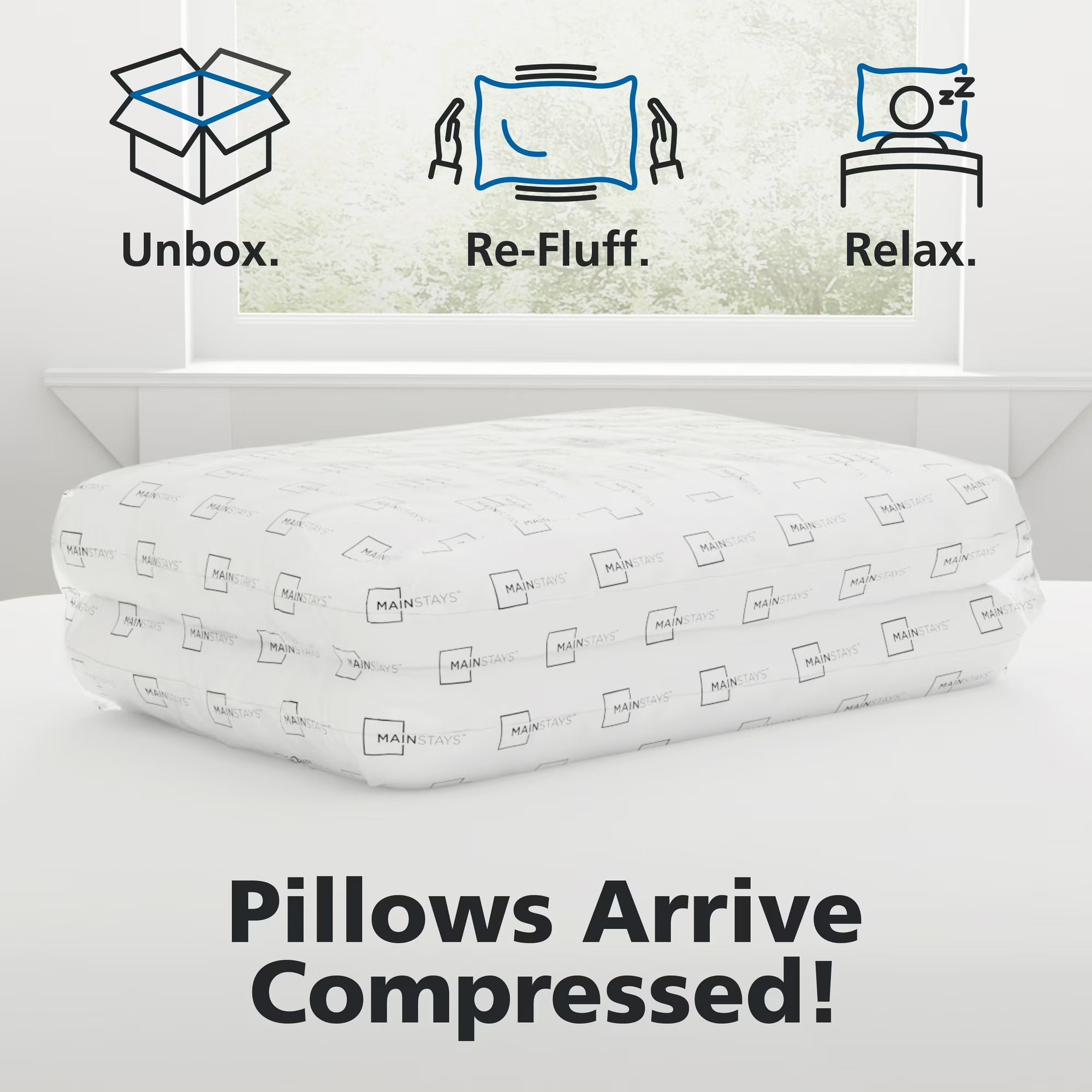 Extra Luxury 8 Pack King Bed Pillows (20 x 36 Inch) – Extra Firm Support