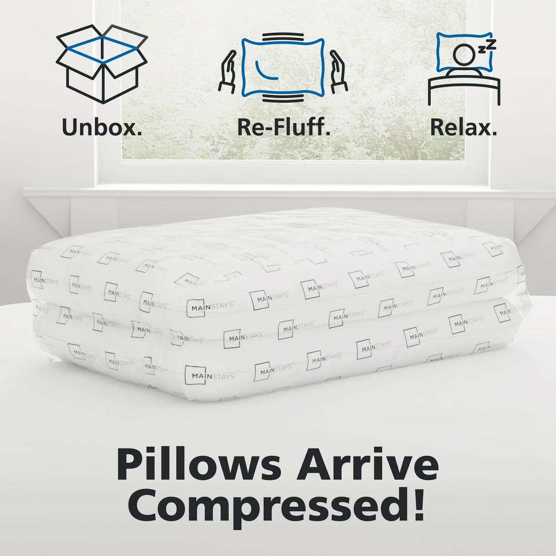 Extra Luxury 8 Pack King Bed Pillows (20 x 36 Inch) – Extra Firm Support