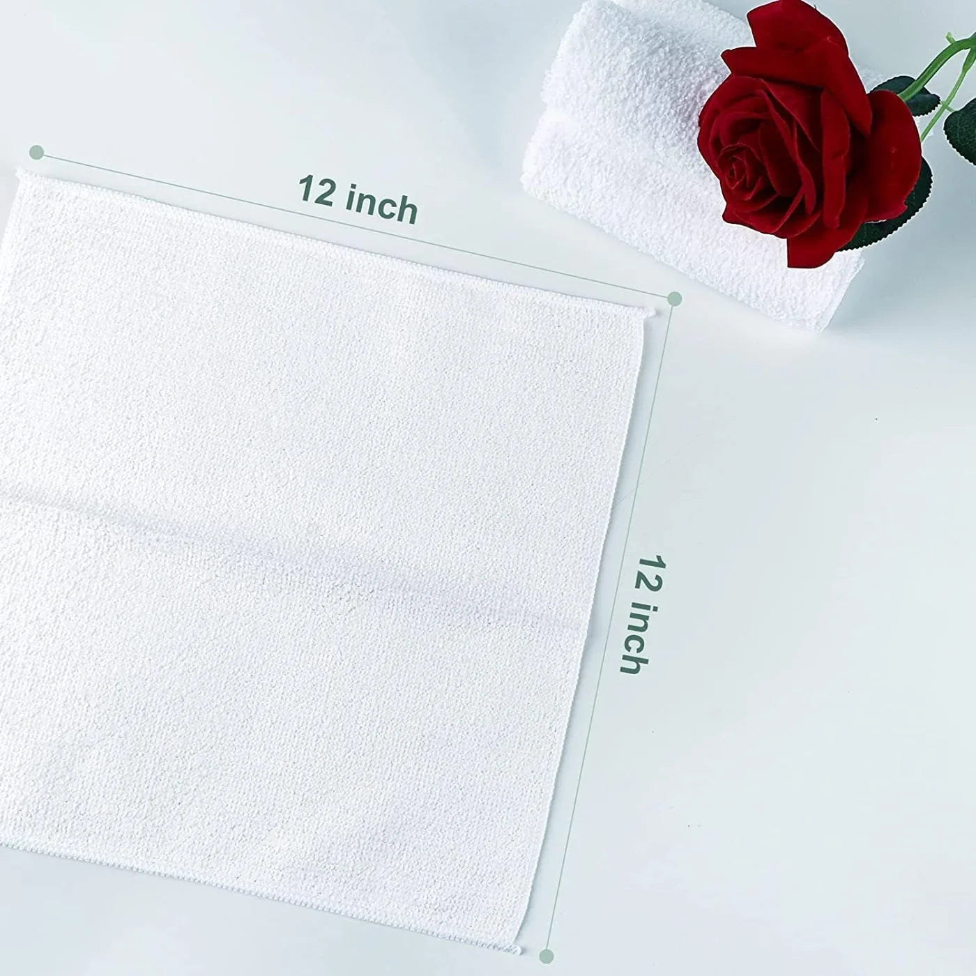Economical Wash Cloths (12x12 Inch) - 100% Cotton
