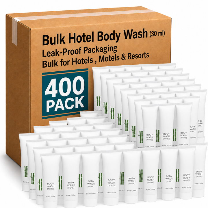 400 Hotel Body Wash Tubes (30 mL Each)