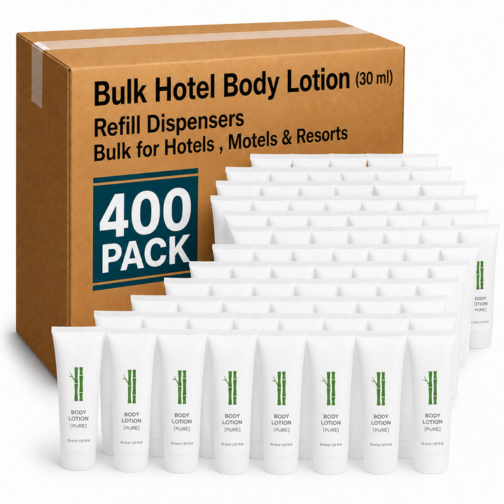 400 Bulk Hotel Body Lotion – 30 mL