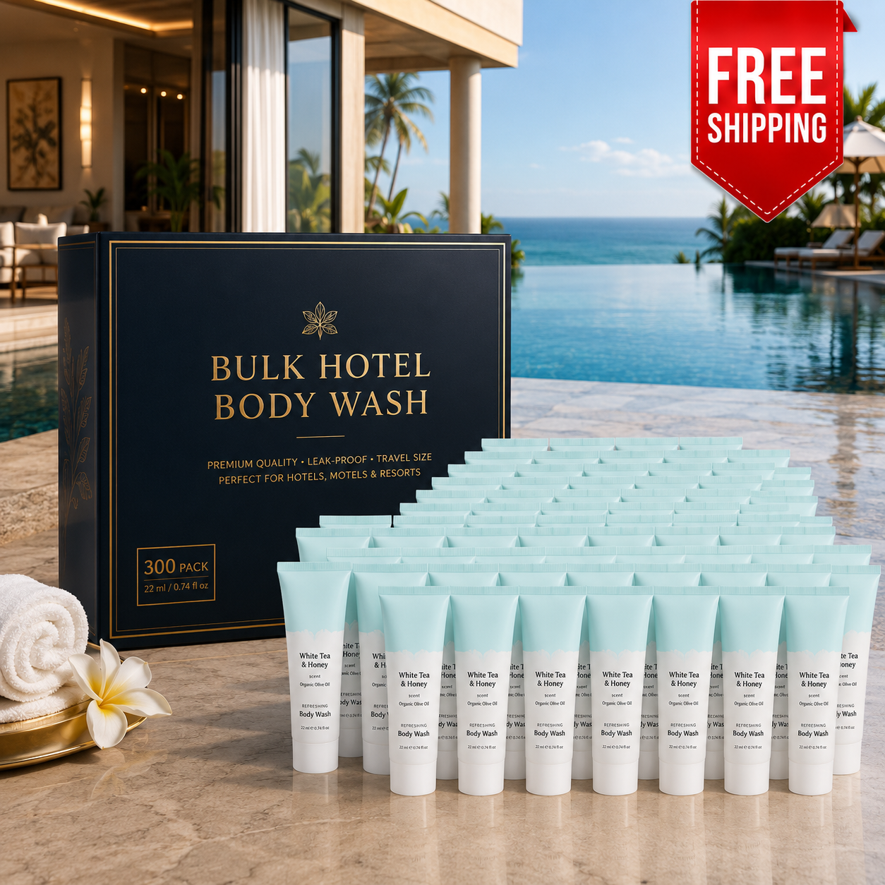 Luxury Hotel Toiletry and Amenities Collection