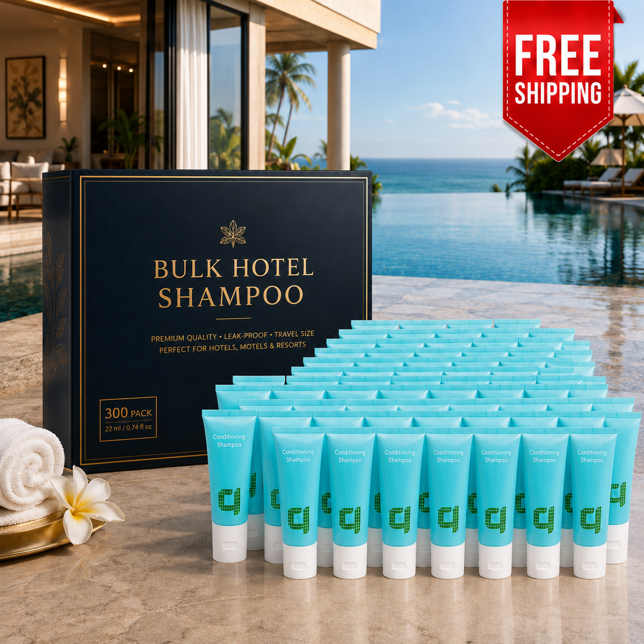 Luxury Hotel Toiletry and Amenities Collection
