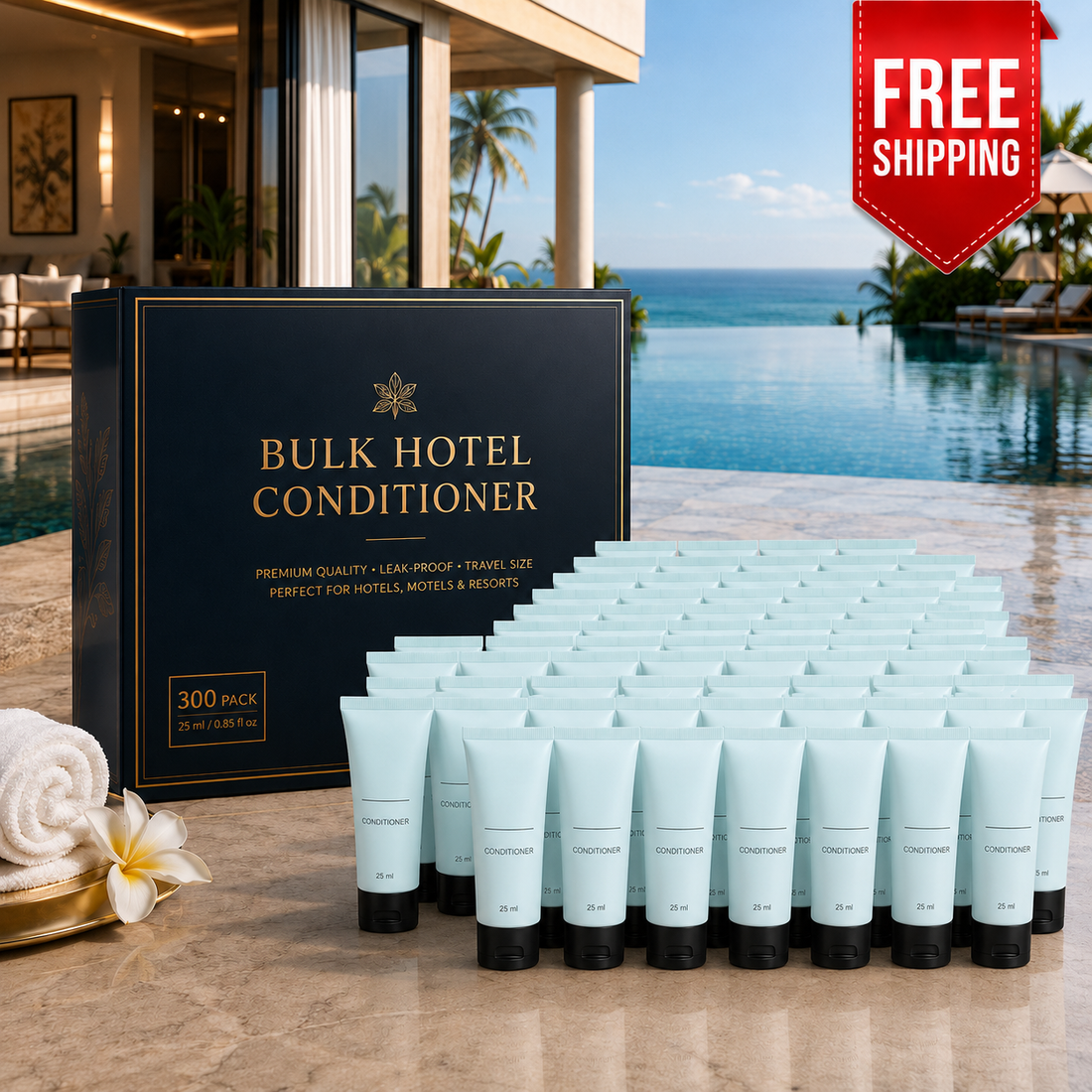 Luxury Hotel Toiletry and Amenities Collection