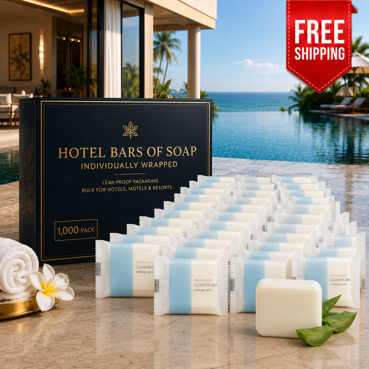 Luxury Hotel Toiletry and Amenities Collection