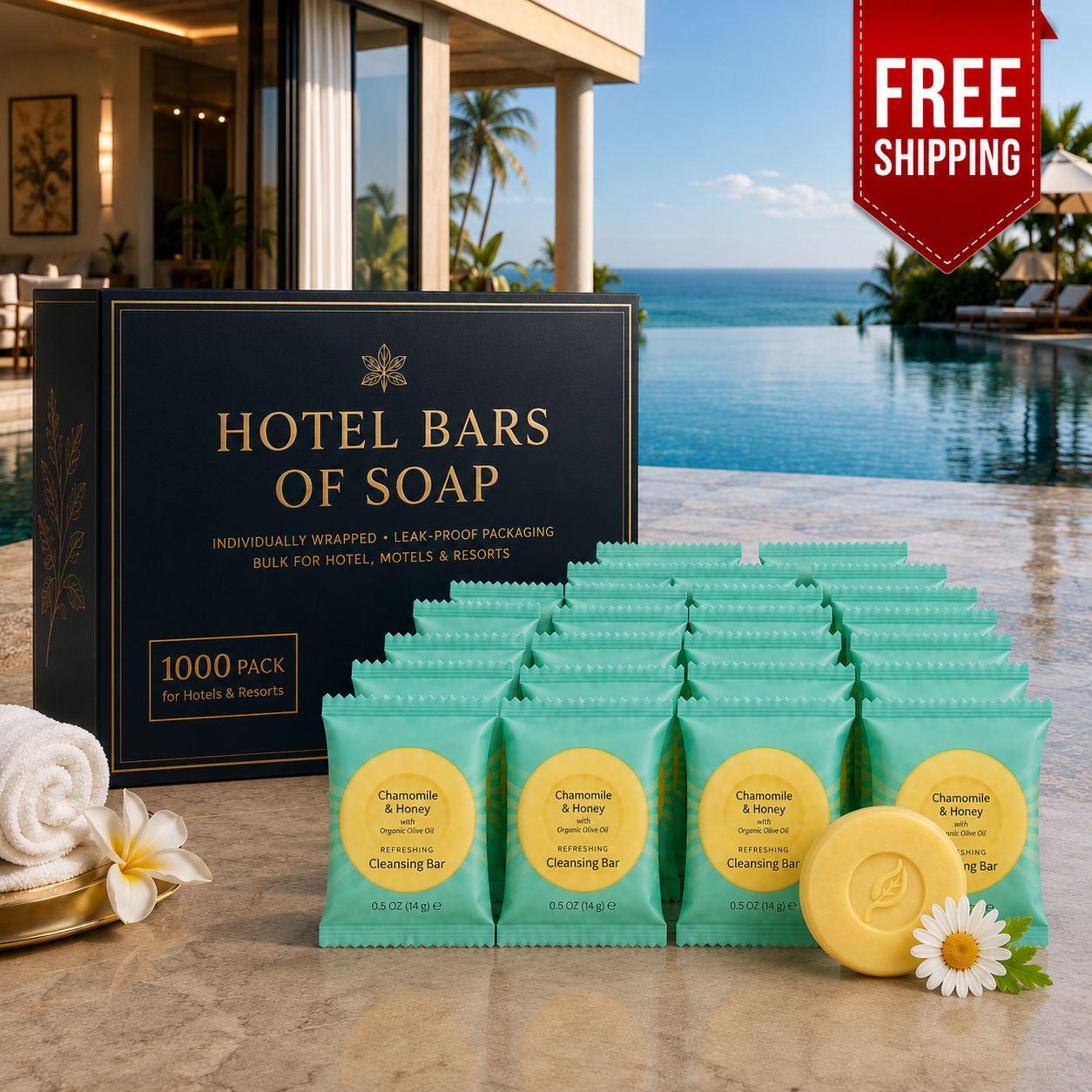 Luxury Hotel Toiletry and Amenities Collection