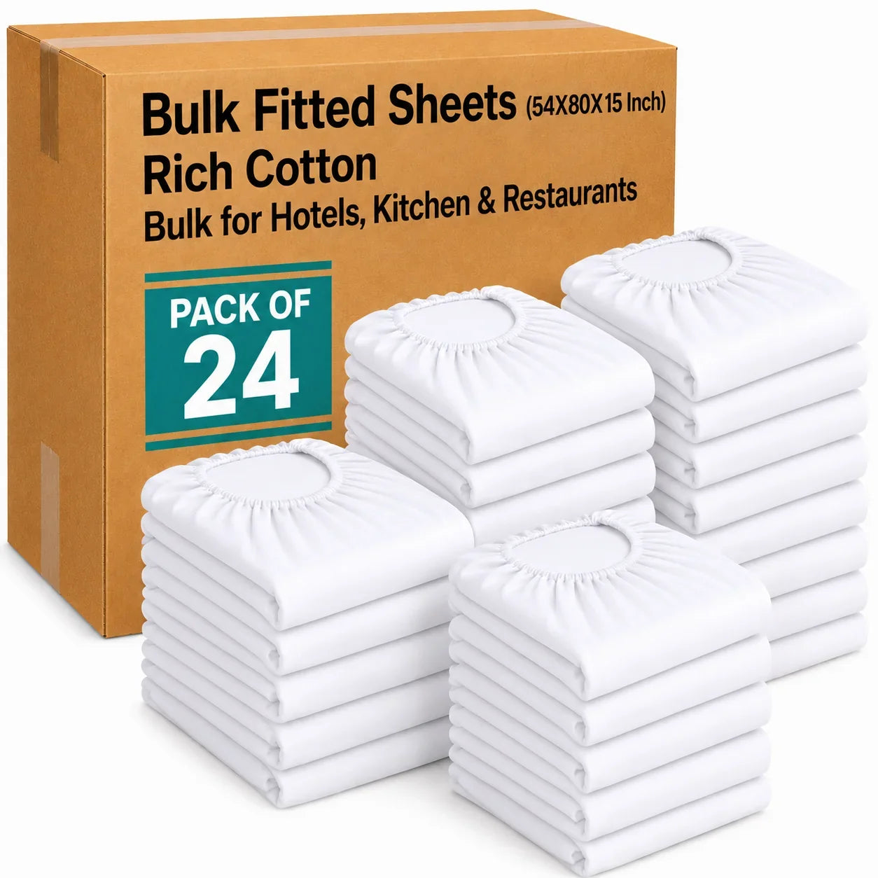 T-200 White Bed Sheets | Sheets for Hotels & Hospitality Use