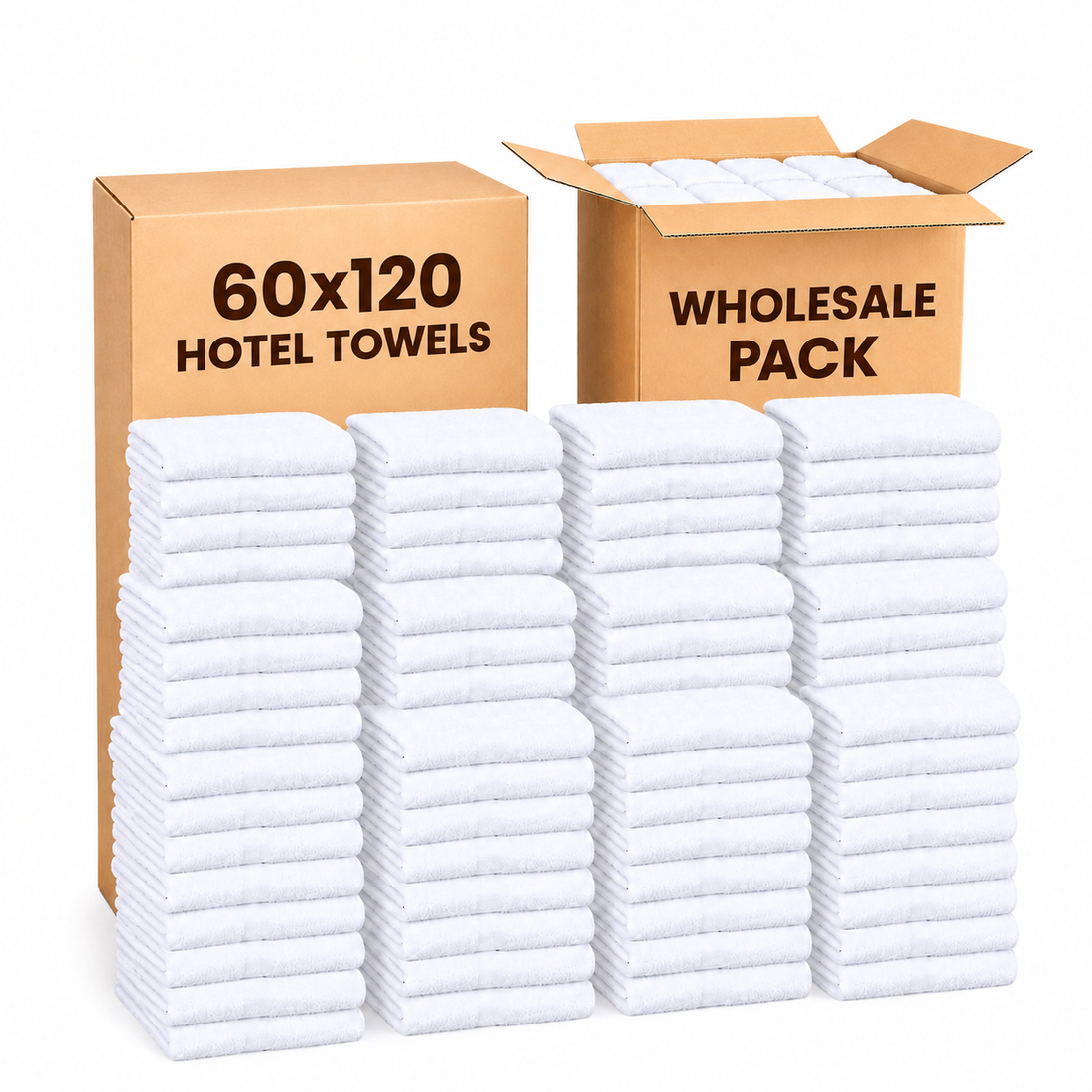 Soft Bulk Bath Towels | 100% Cotton | Wholesale Pack | All Sizes Available