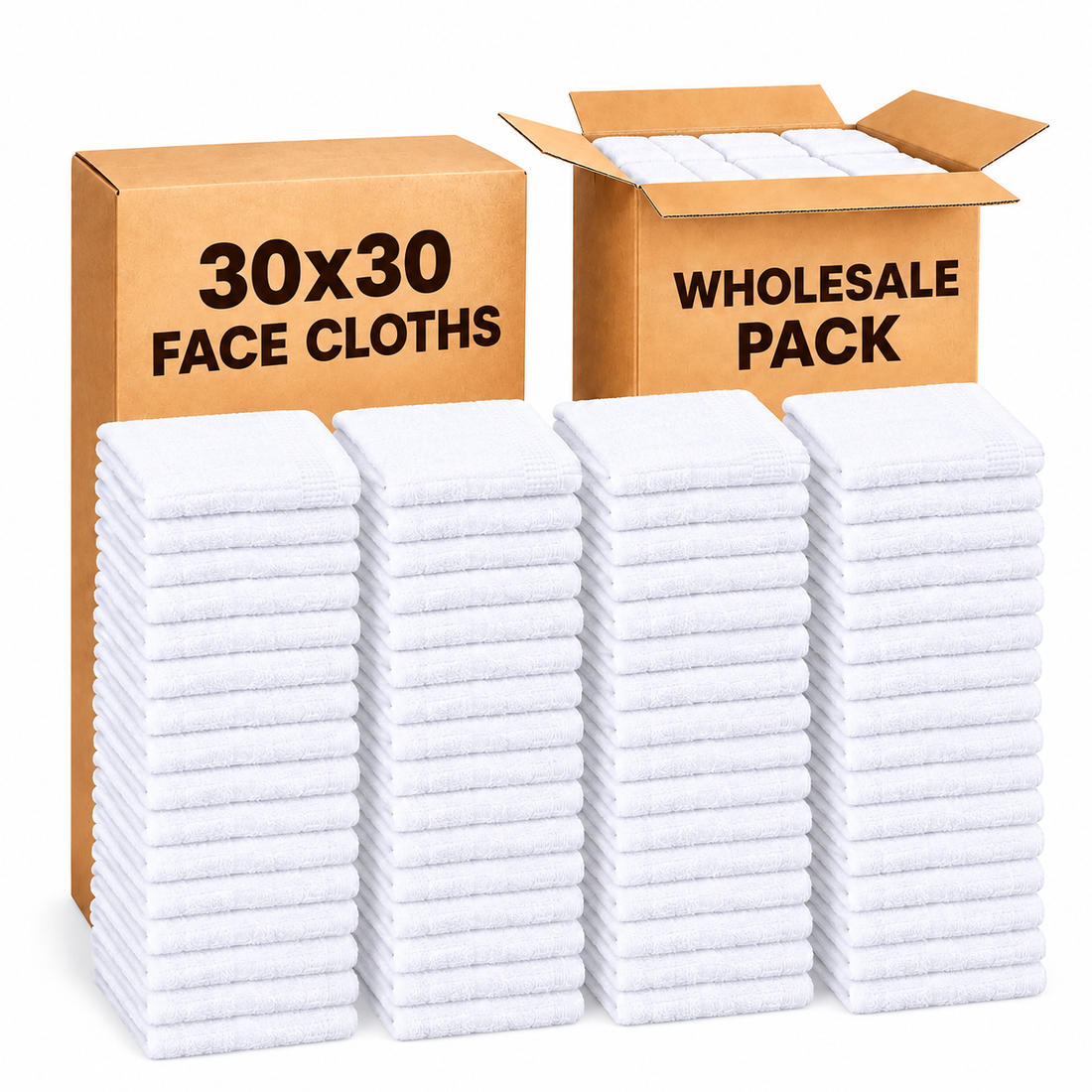 Soft Bulk Bath Towels | 100% Cotton | Wholesale Pack | All Sizes Available