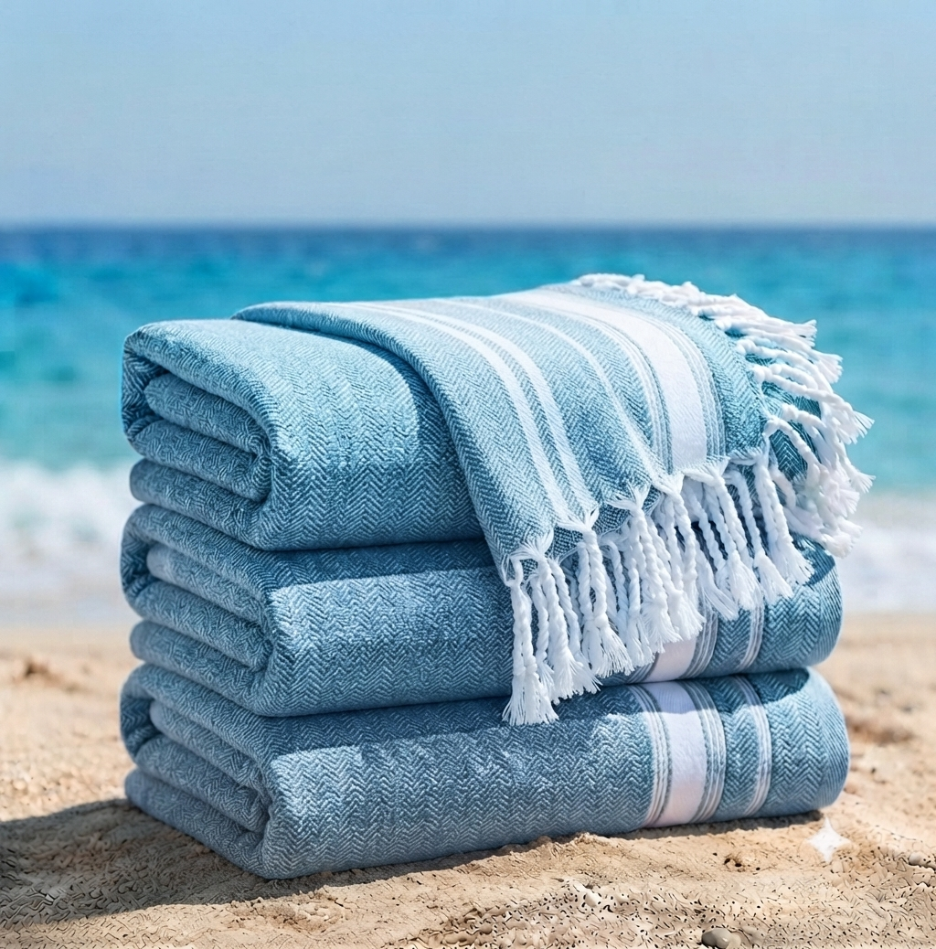 Luxury Oversized Turkish Beach Towels– 100% Cotton – 24 & 36 Wholesale Pack