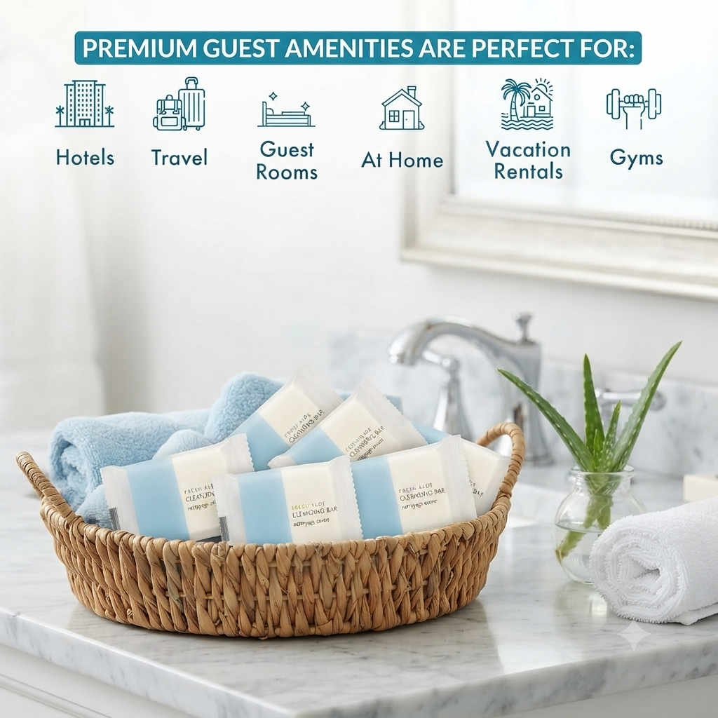 Luxury Hotel Toiletry and Amenities Collection
