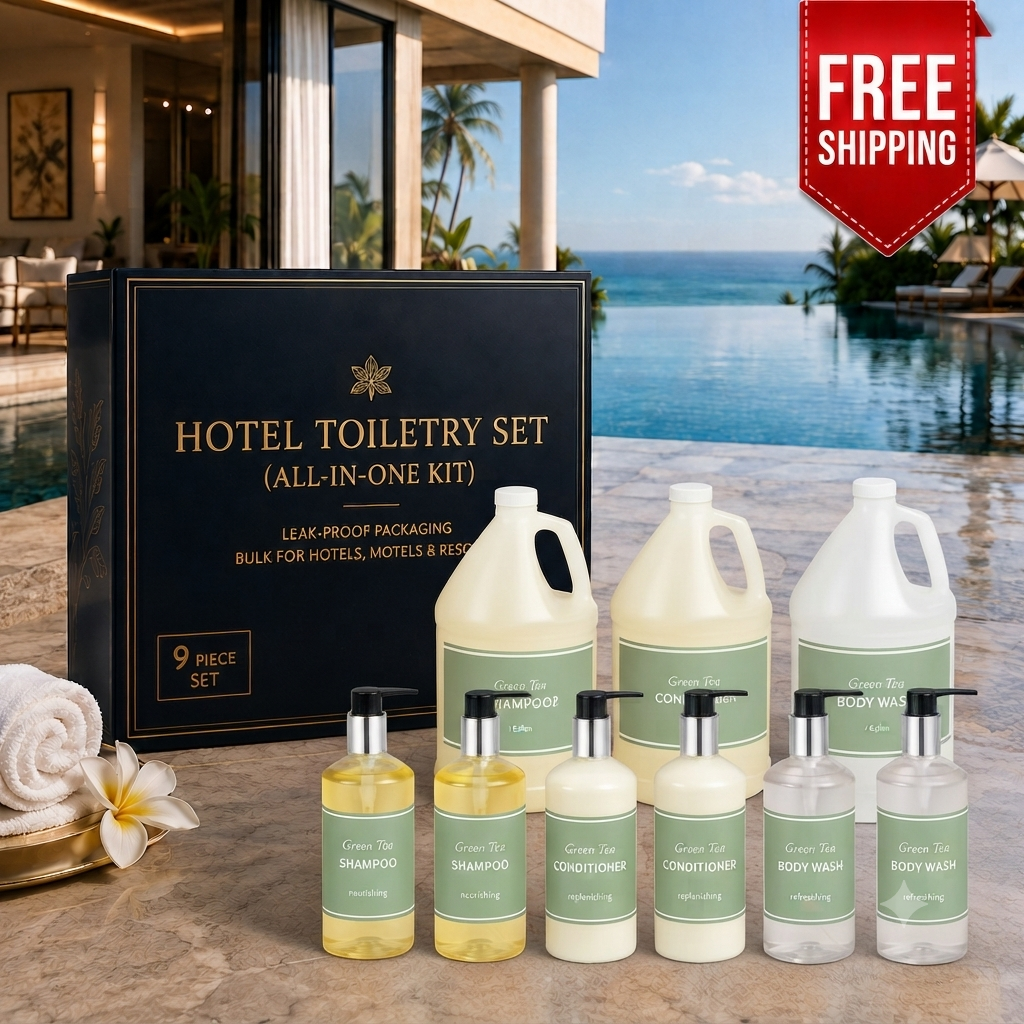 Luxury Hotel Toiletry and Amenities Collection