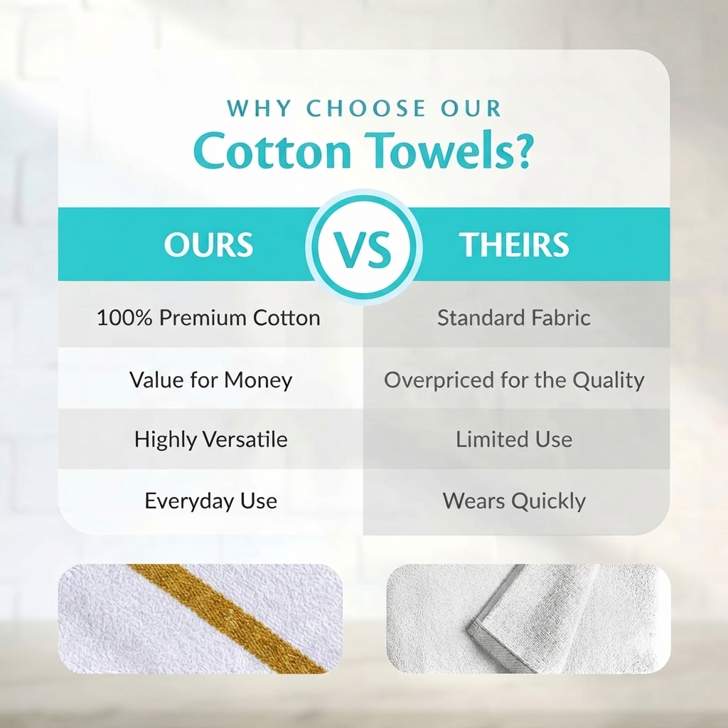 Soft 300 Pack Golden Striped White Bar Mop Towels (16x19 Inch) - 100% Cotton - Super Absorbent Kitchen Towels for Restaurants, Bars, Hotels & Commercial Kitchens