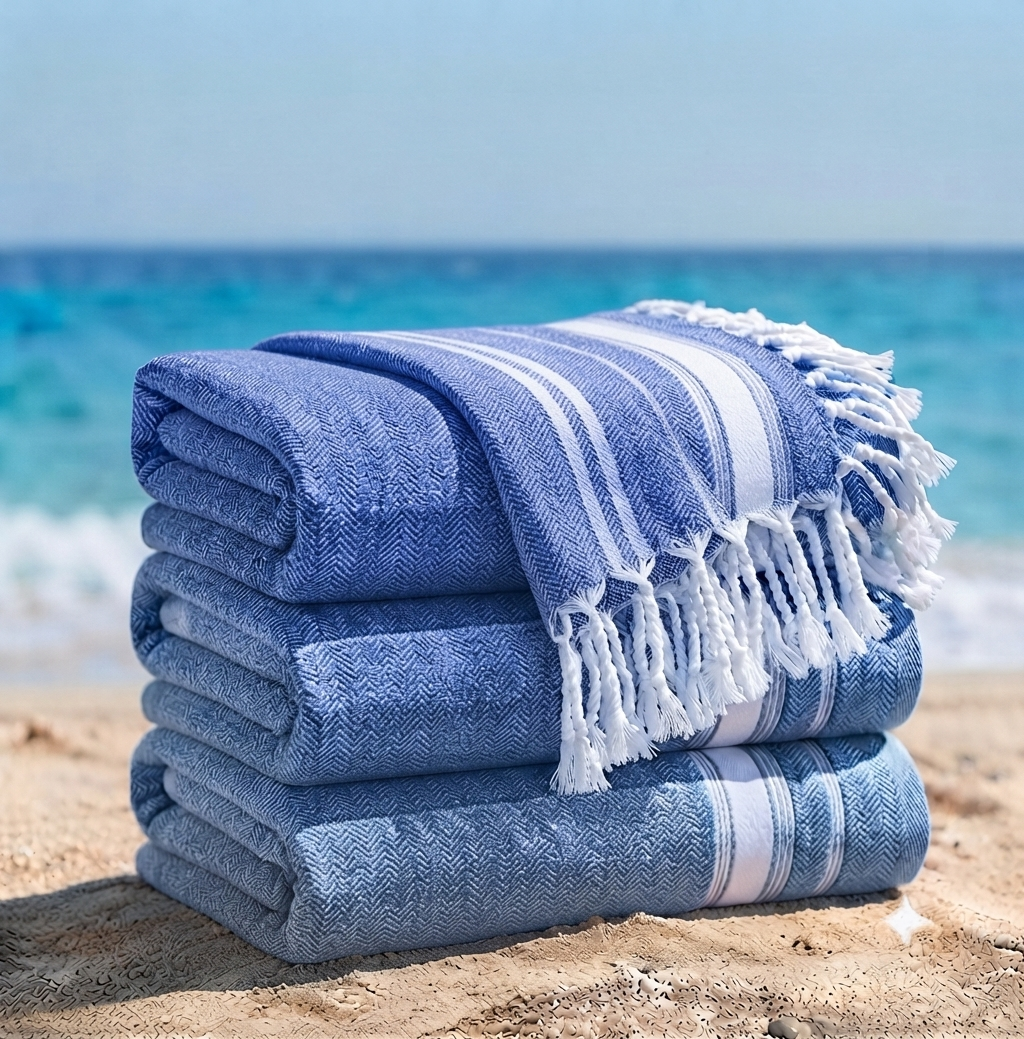 Luxury Oversized Turkish Beach Towels– 100% Cotton – 24 & 36 Wholesale Pack