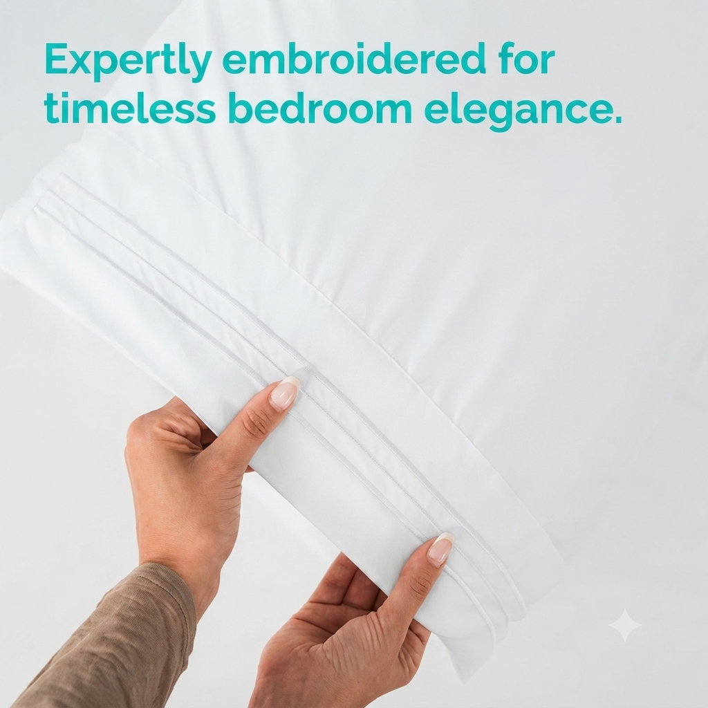 Soft 100 Pack King Pillow Cases (20 x 40 Inch) – White Cotton Rich Polycotton – Durable Hotel Quality Pillowcases for Hotels, Motels, Airbnb, Vacation Rentals, Hospitals & Home Use