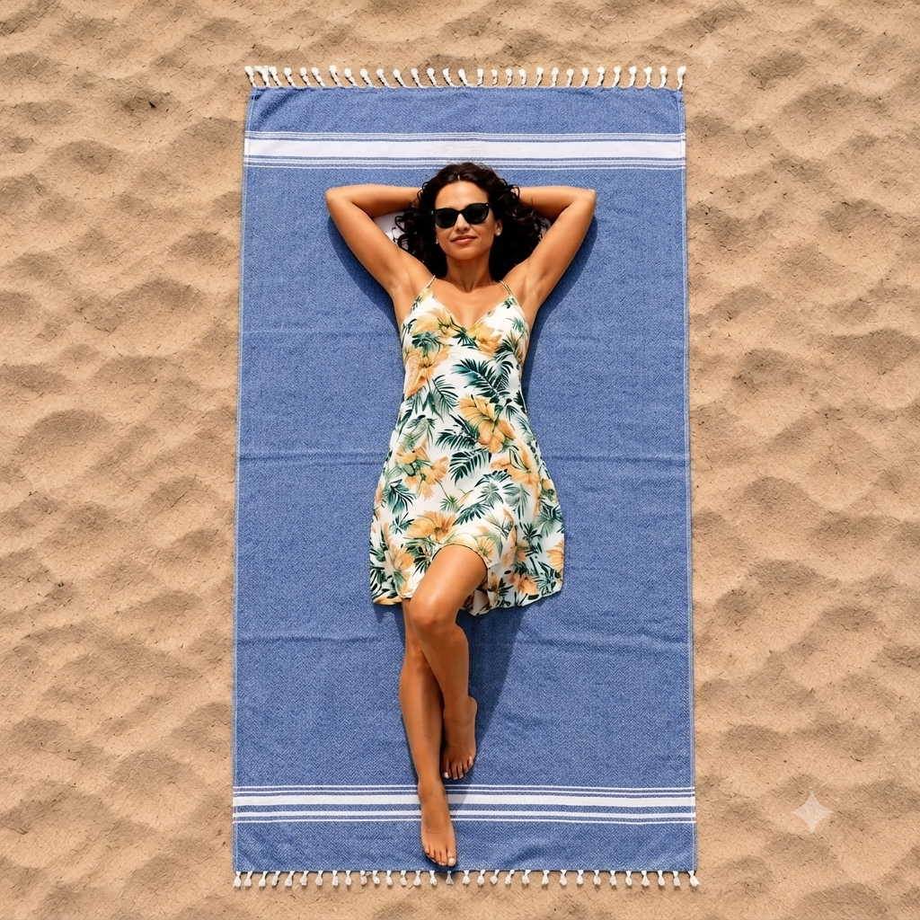 Luxury Oversized Turkish Beach Towels– 100% Cotton – 24 & 36 Wholesale Pack