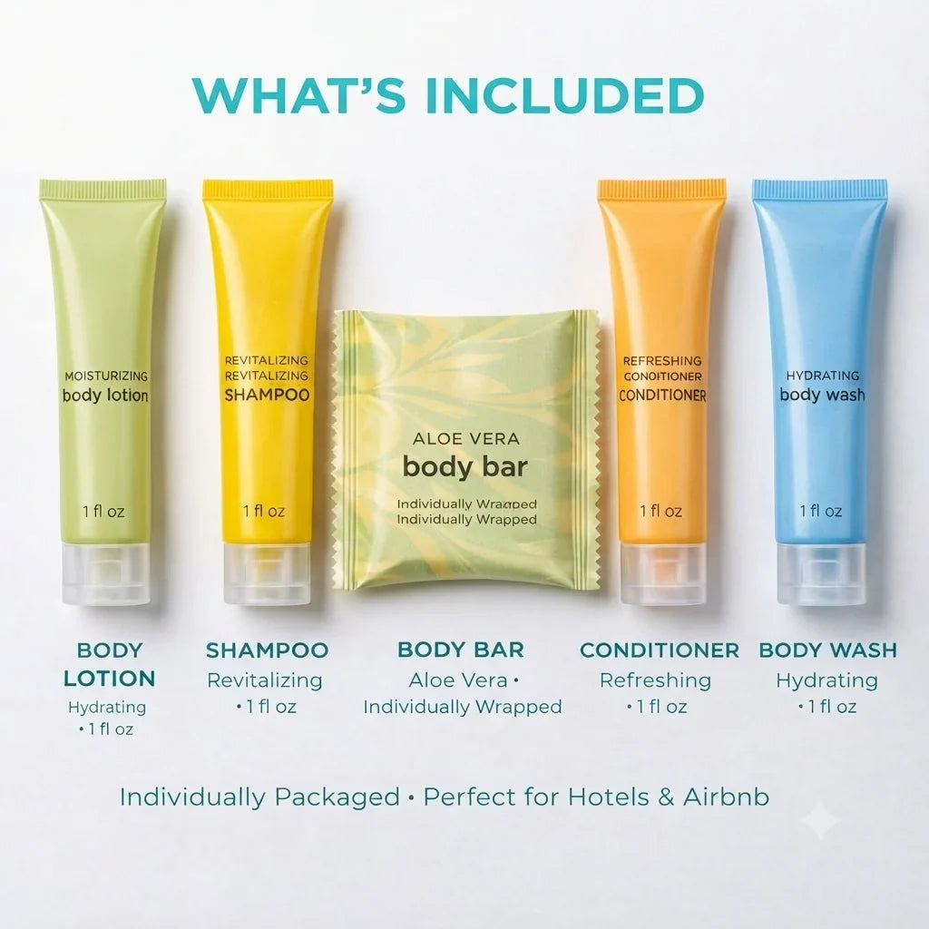 Luxury Hotel Toiletry and Amenities Collection