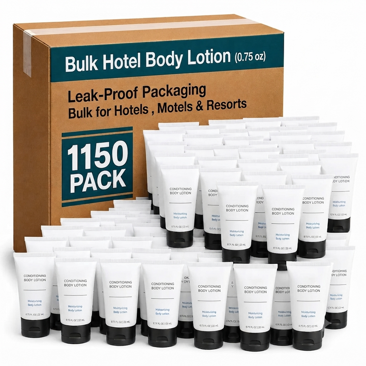 1150-Pack Travel Size Hand & Body Lotion – 22 ml