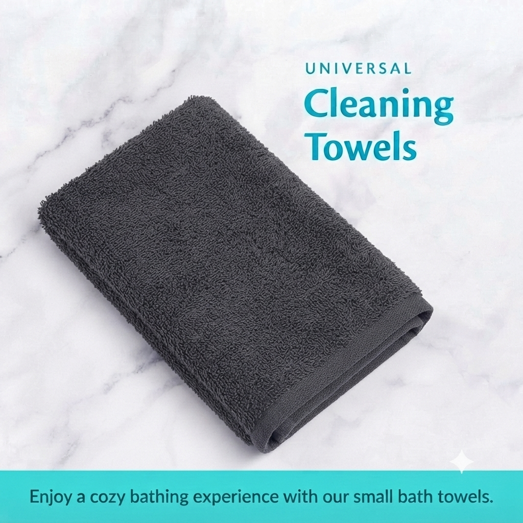 Premium 216 Pack Gray Bar Mop Towels (16x19 Inch) - 100% Cotton - Super Absorbent Multi-Purpose Cleaning Towels for Restaurants, Bars, Hotels, Commercial Kitchens & Home Use