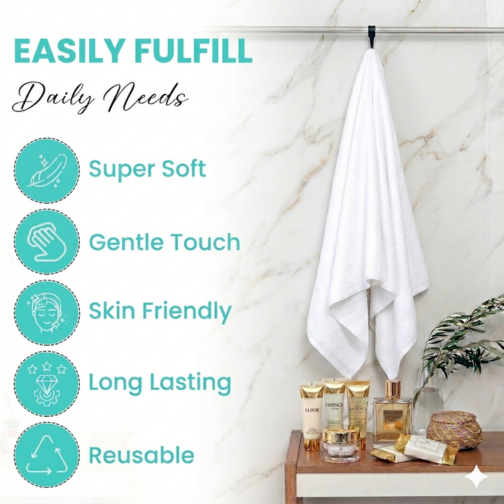 Soft Bulk Bath Towels | From Just $1.40/Towel — 100% Cotton | Wholesale Pack | All Sizes Available