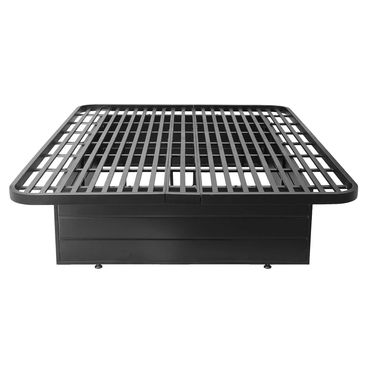17" H Steel Platform Bed Bases with Grid Top