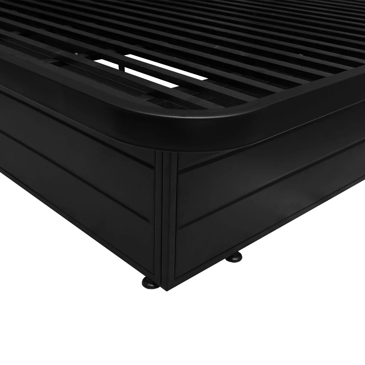 17" H Steel Platform Bed Bases with Grid Top
